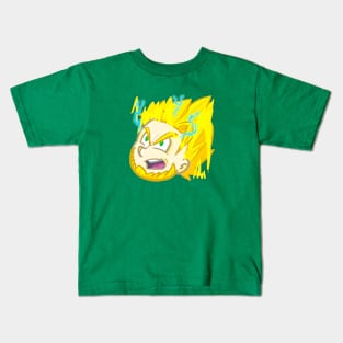 Super Saiyan Scruffy Kids T-Shirt